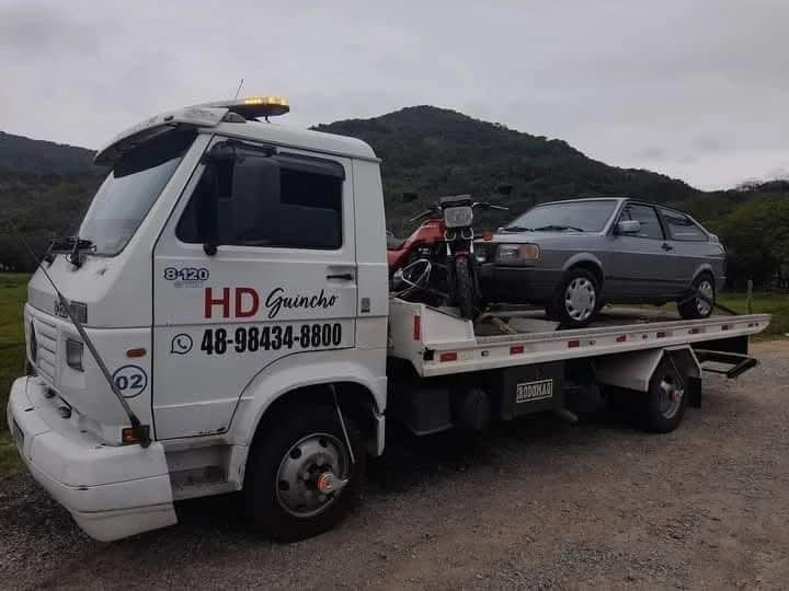 Guincho de carro e moto juntos — HD Guincho