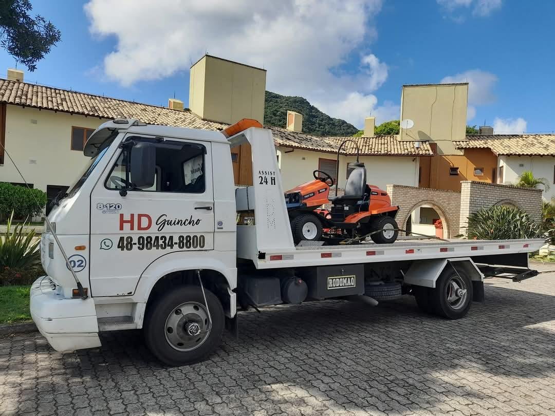 Transporte de máquina leve — HD Guincho